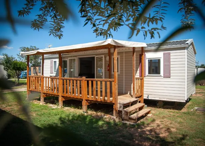 Кемпинг Mobile-home Avec Terrasse Pour 4, Cuisine Equipee - Api-1-52-1085