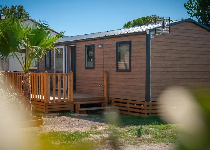Кемпинг Mobile-home Avec Terrasse Pour 4, Cuisine Equipee - Api-1-52-1085